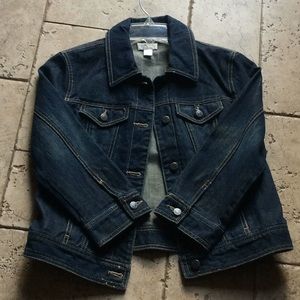 Ann Taylor Loft Jean Jacket Size 8